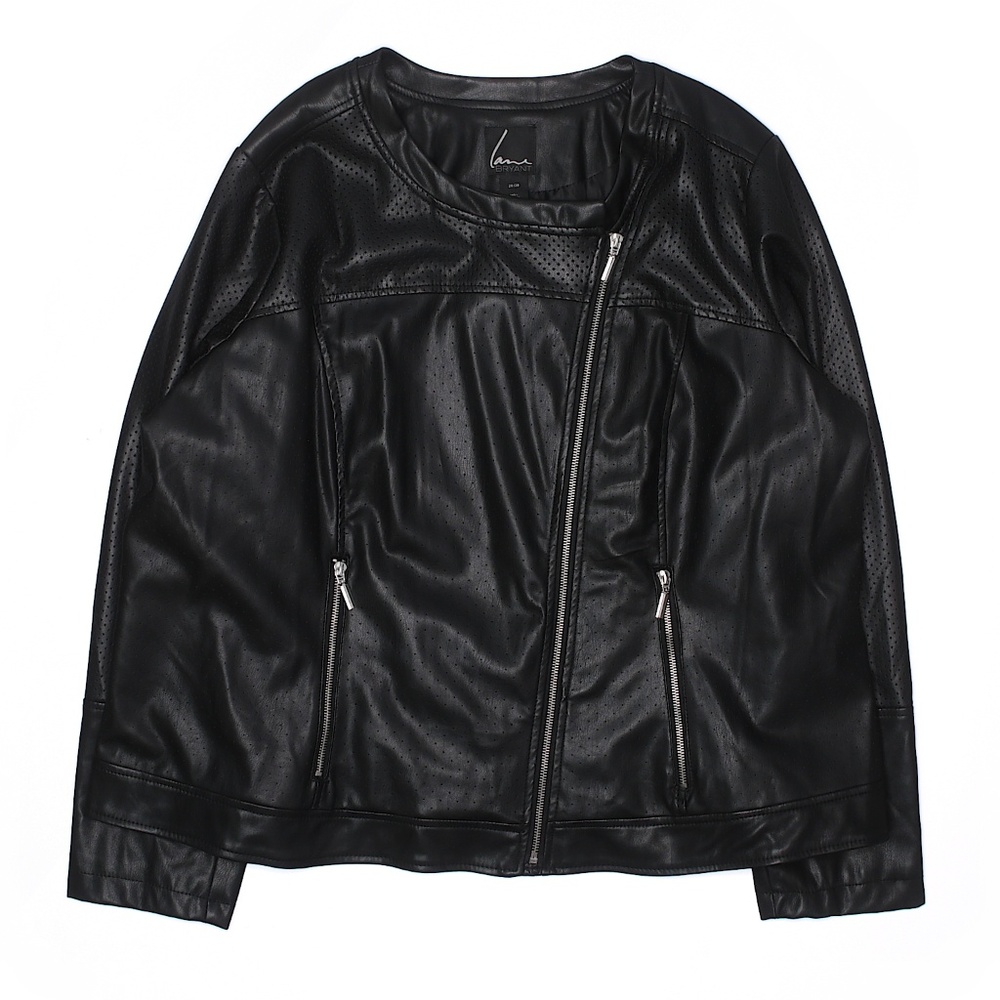 Faux Leather Jacket **Like New**